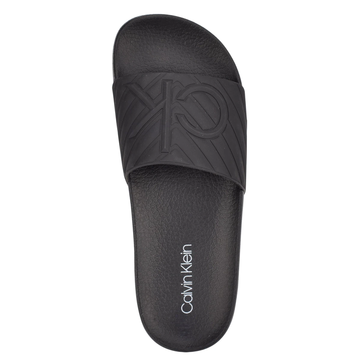 Calvin Klein Black Slide Sandals