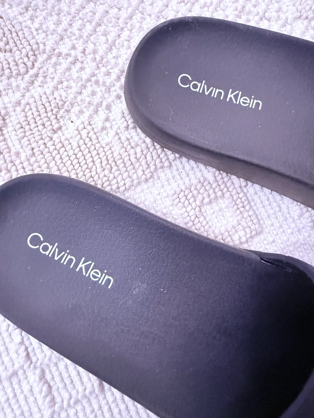 Calvin Klein Black Slide Sandals - photo 4