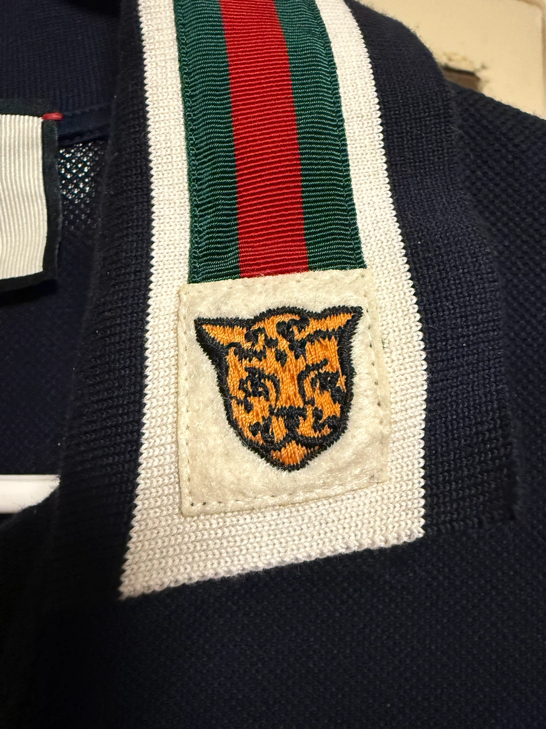Gucci Navy Polo Shirt - photo 3
