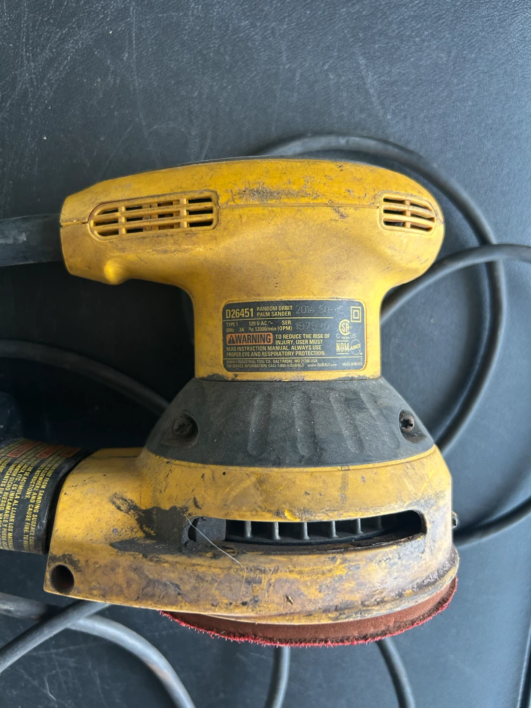 Dewalt random orbit sander - photo 4