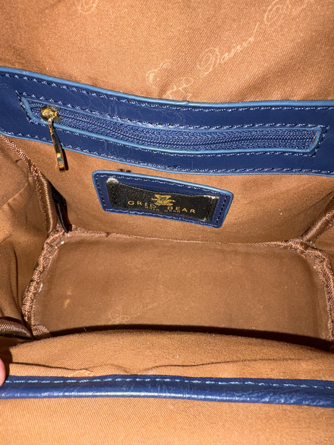 Daivd Duke Grid Bear Teddy Bear Mini Backpack - photo 2