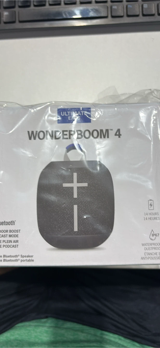Ultimate Ears WONDERBOOM 4 Portable Bluetooth Speaker