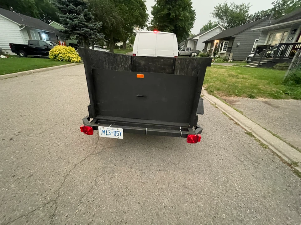 Black Utility Trailer - photo 2