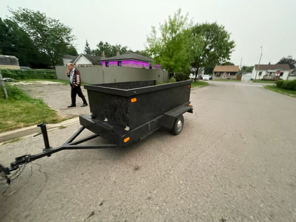 Black Utility Trailer - photo 4