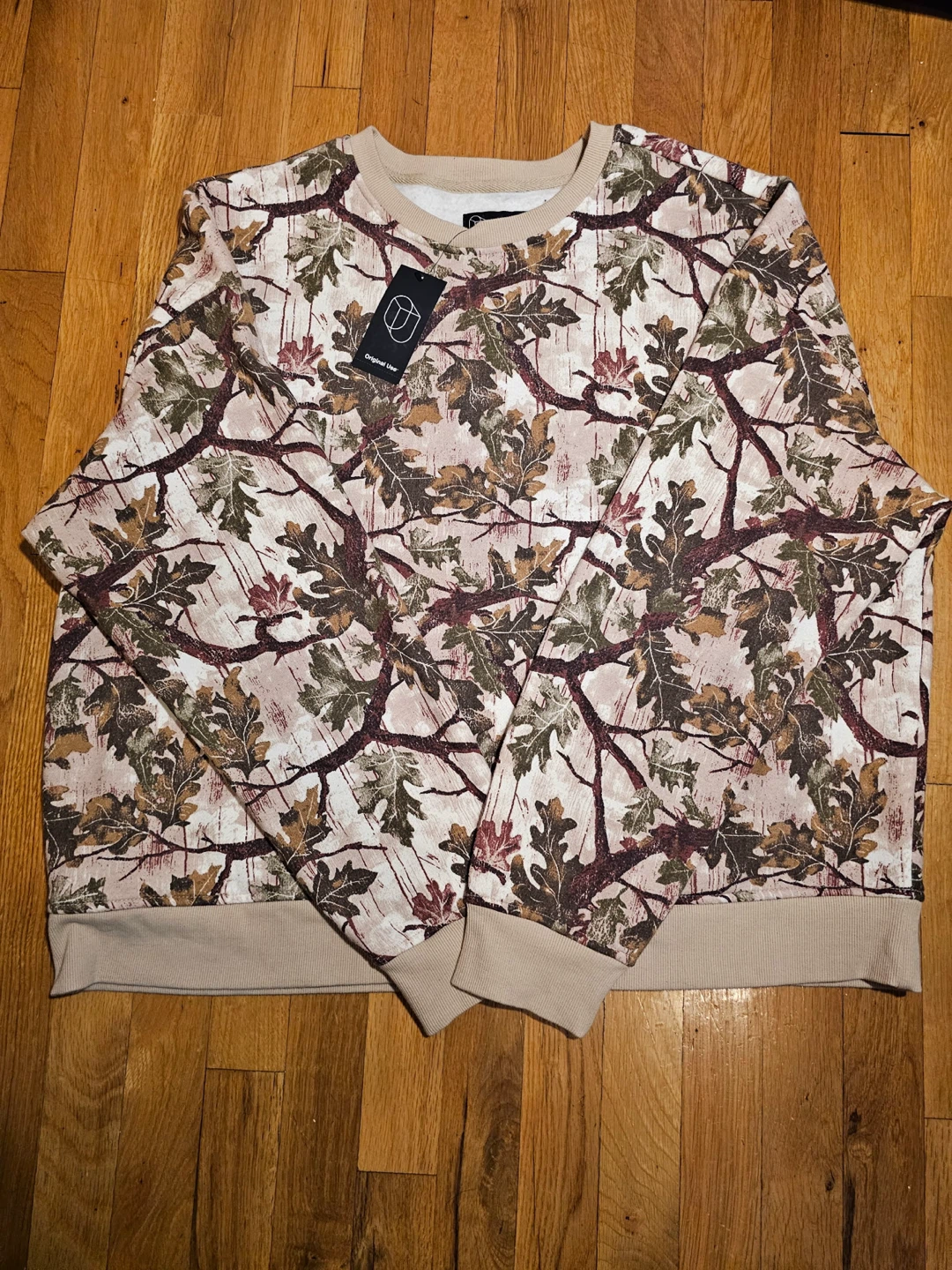 Original Use Camo Leaf Sweatshirt(Price Negotiable)