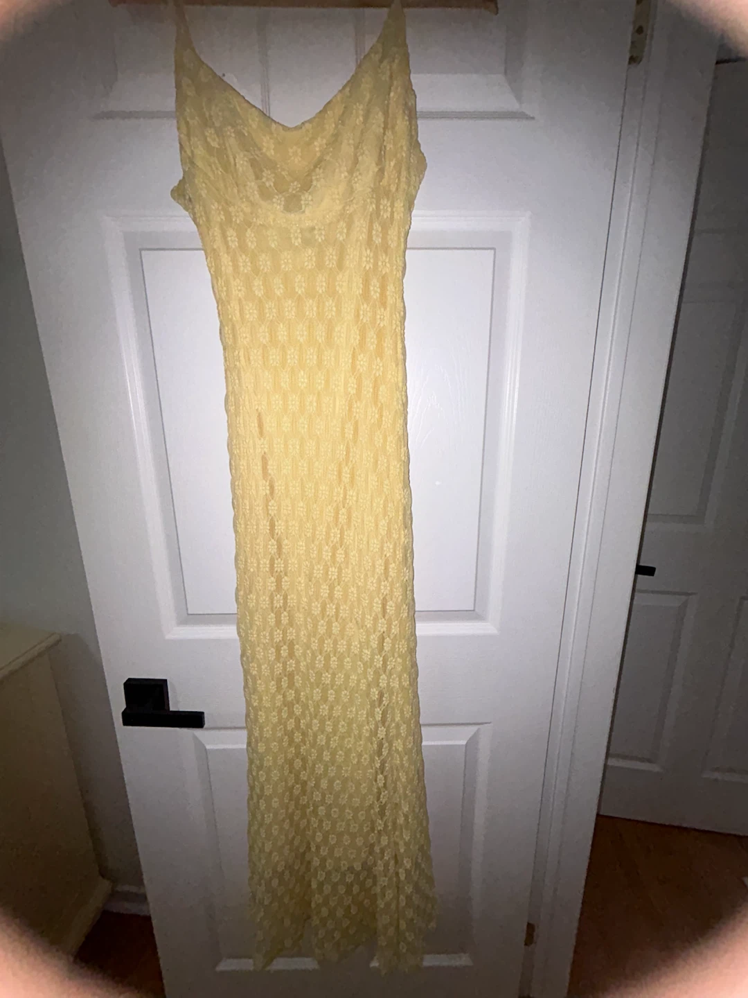 Bardot Yellow Lace Maxi Dress - photo 2