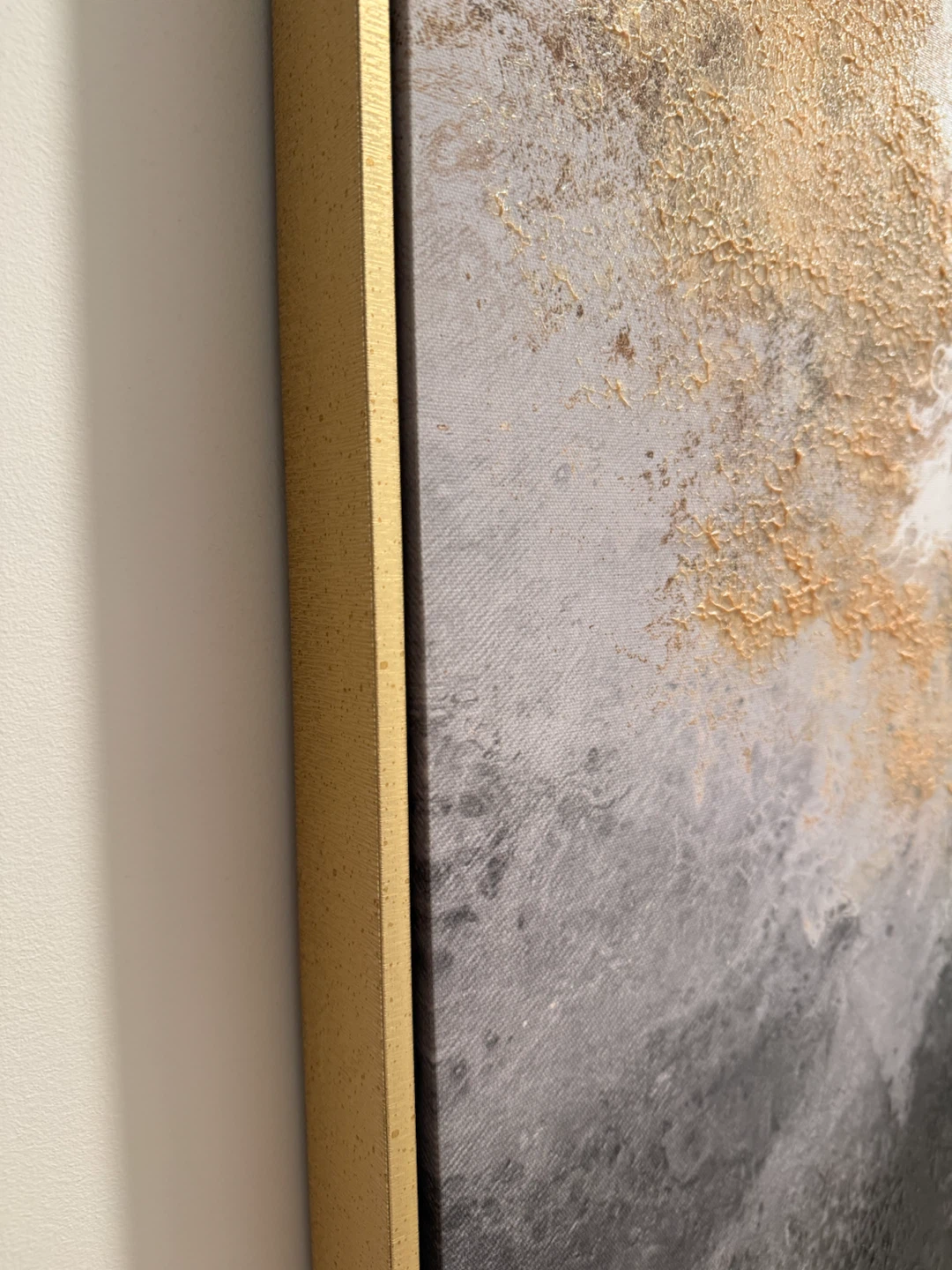 Abstract Art on Canvas in Frame - photo 5