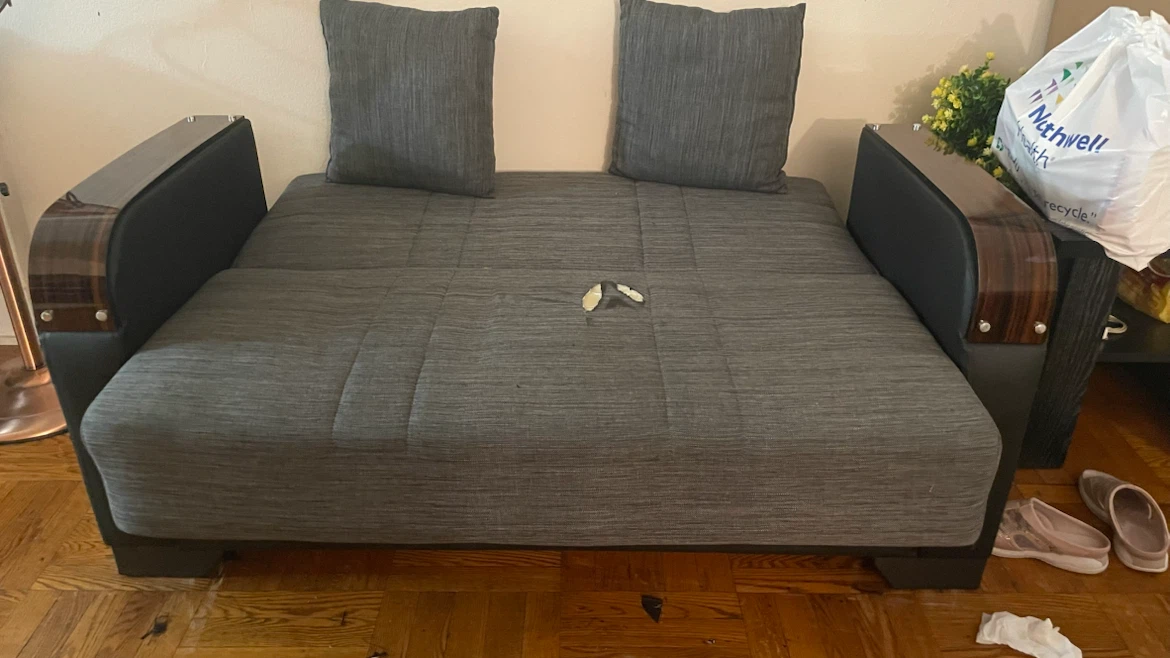 Gray sleeping Sofa set - photo 3