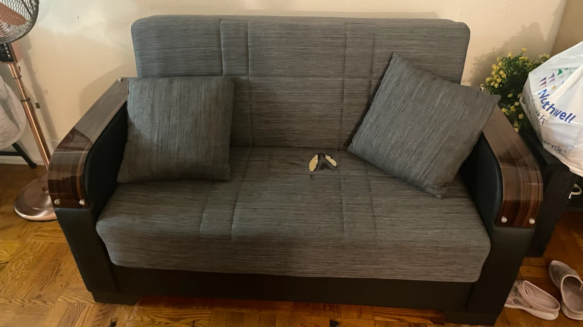 Gray sleeping Sofa set - photo 5