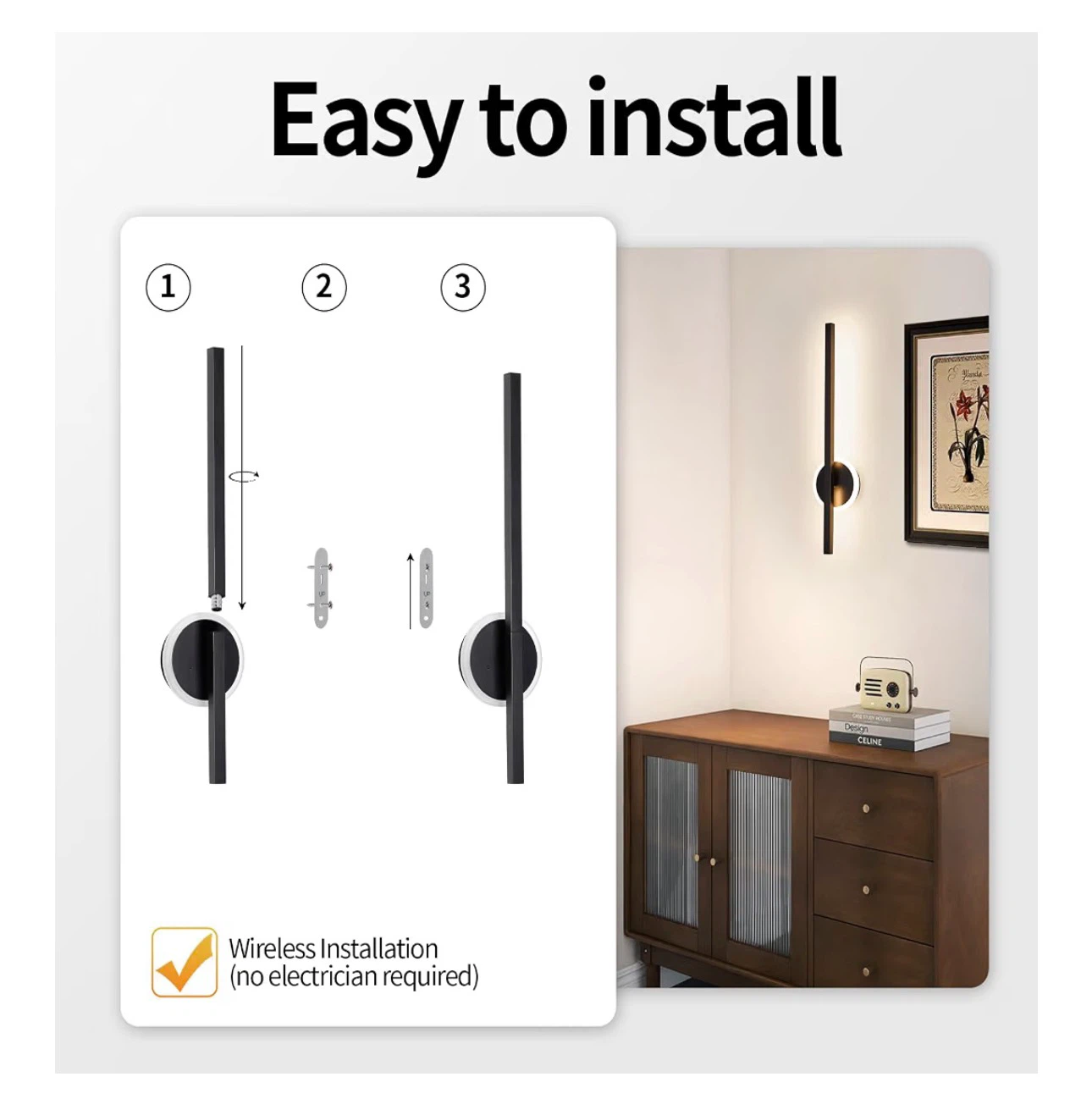 Modern LED Sconce Light Fixture - photo 2