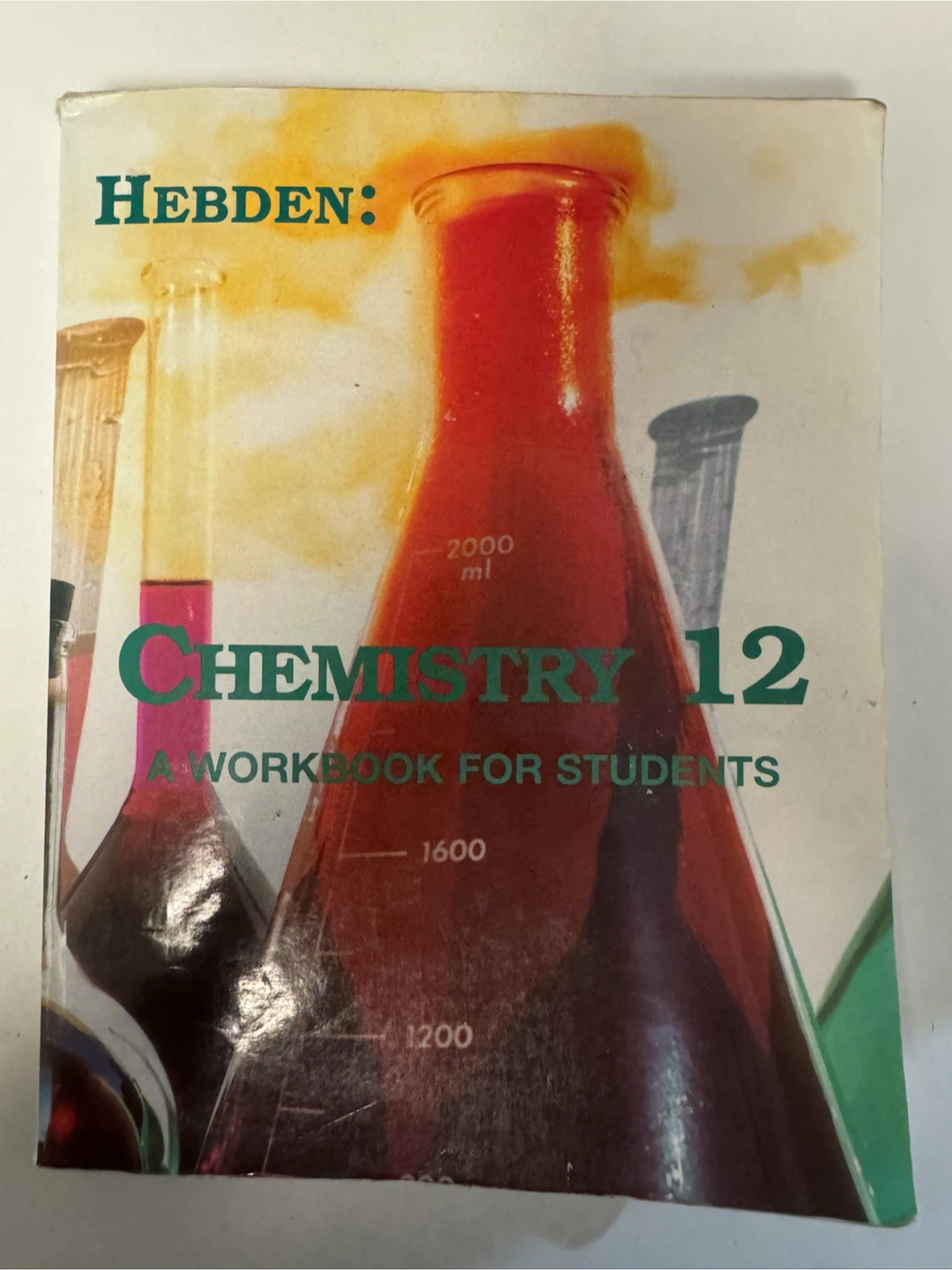 Hebden: Chemistry 12 Workbook for Students - photo 2