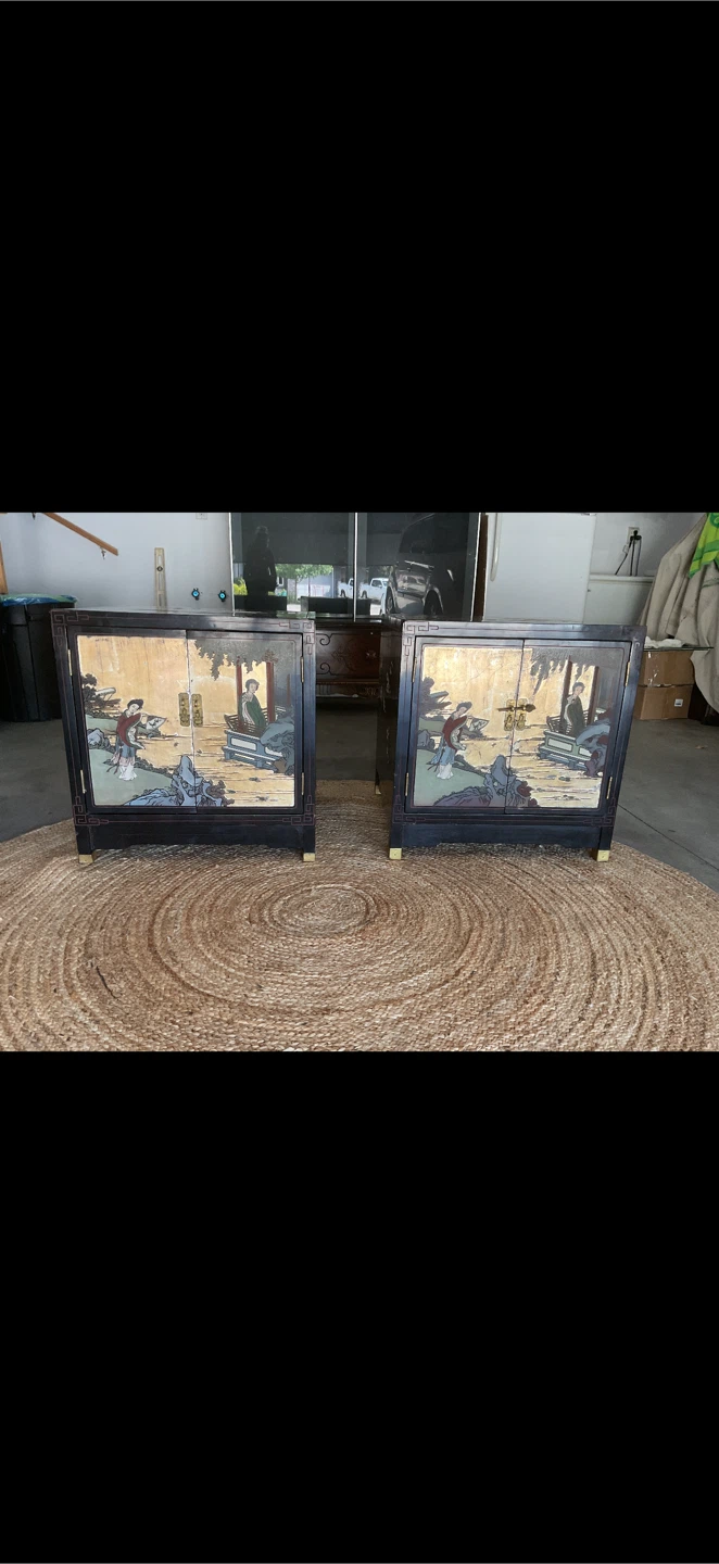 GORGEOUS!!! CHINTZ $325 each or $600 for pair OBO