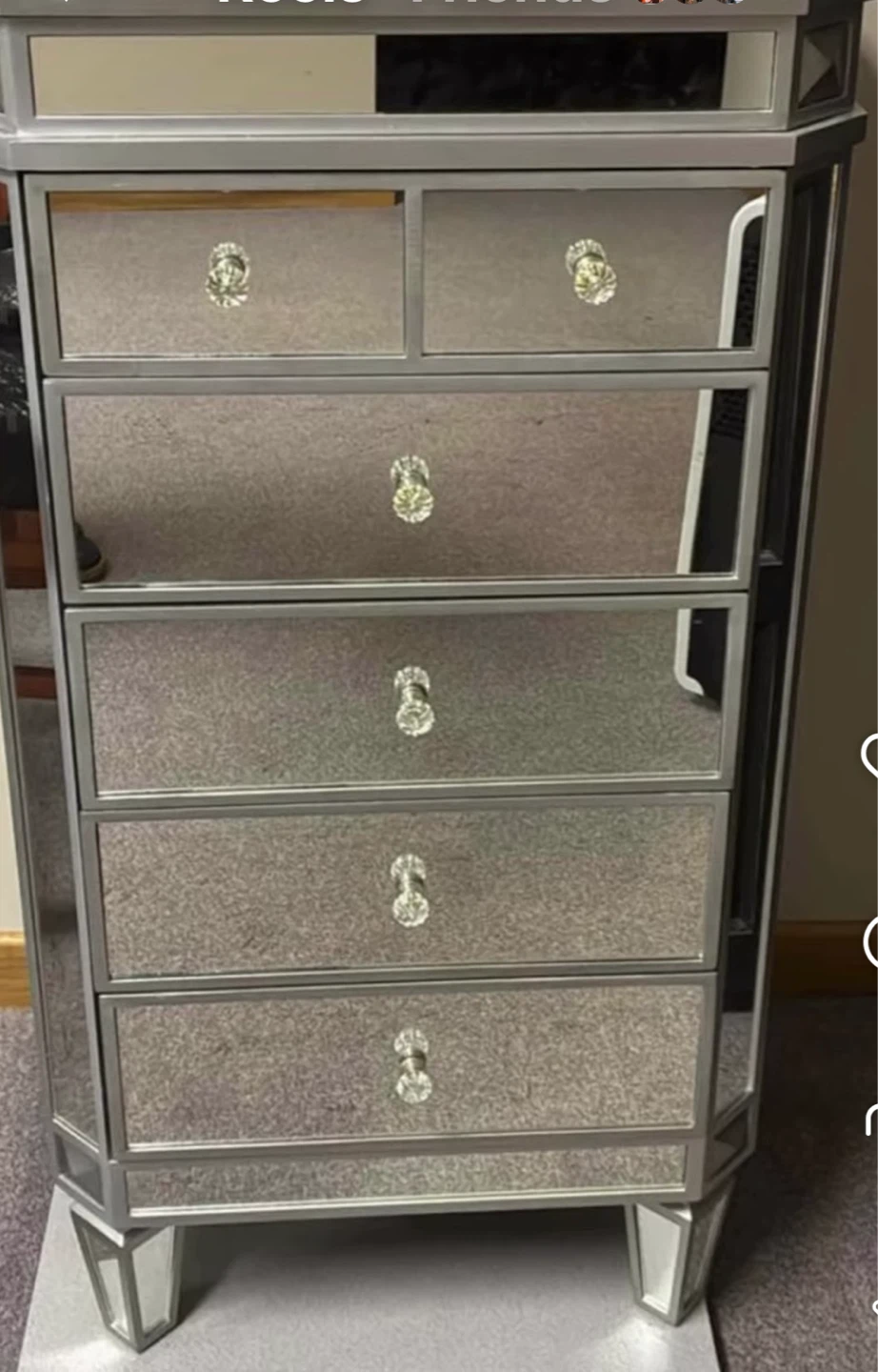 Mirror Stand Up Jewelry Armoire (Bombay Company) - photo 2