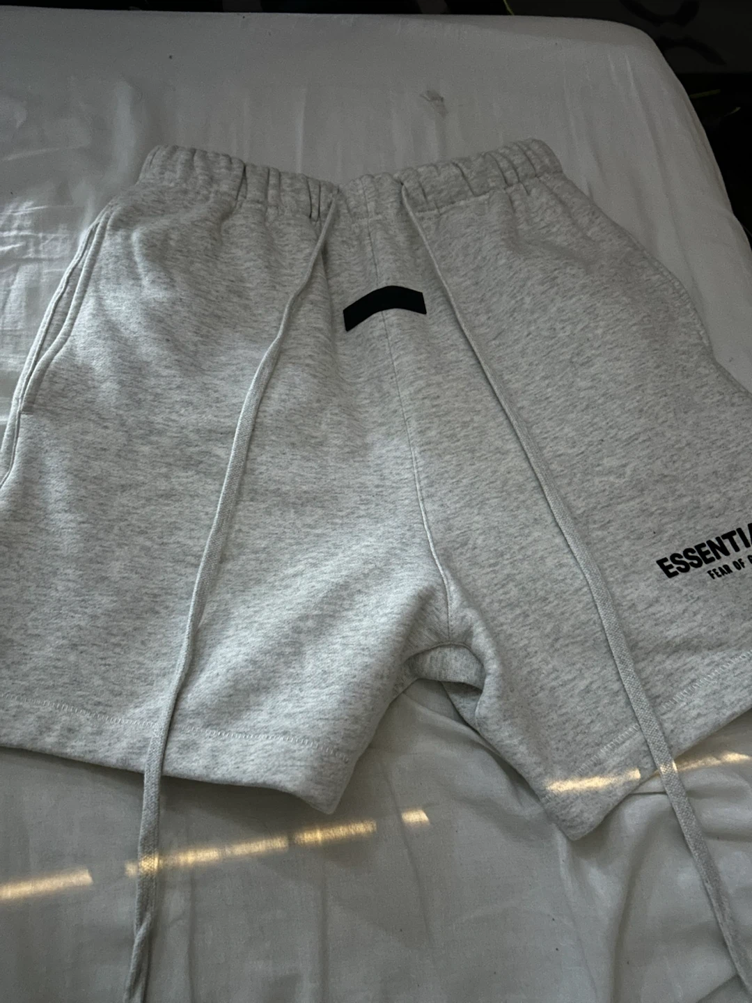 Essentials Fear of God Grey Sweat Shorts