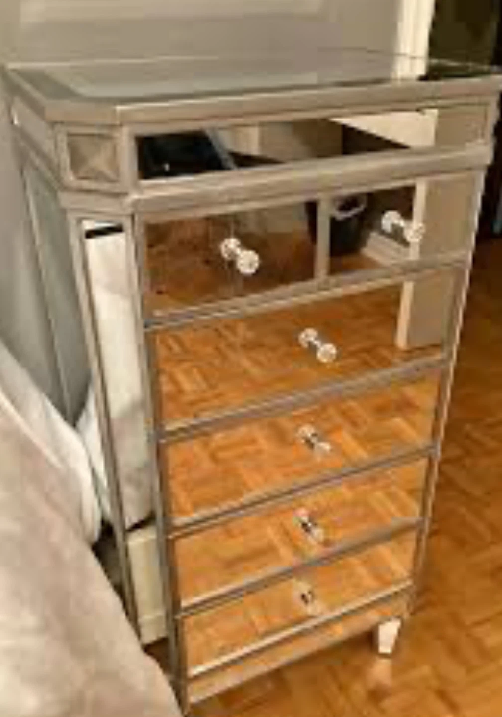 Mirror Stand Up Jewelry Armoire (Bombay Company) - photo 3