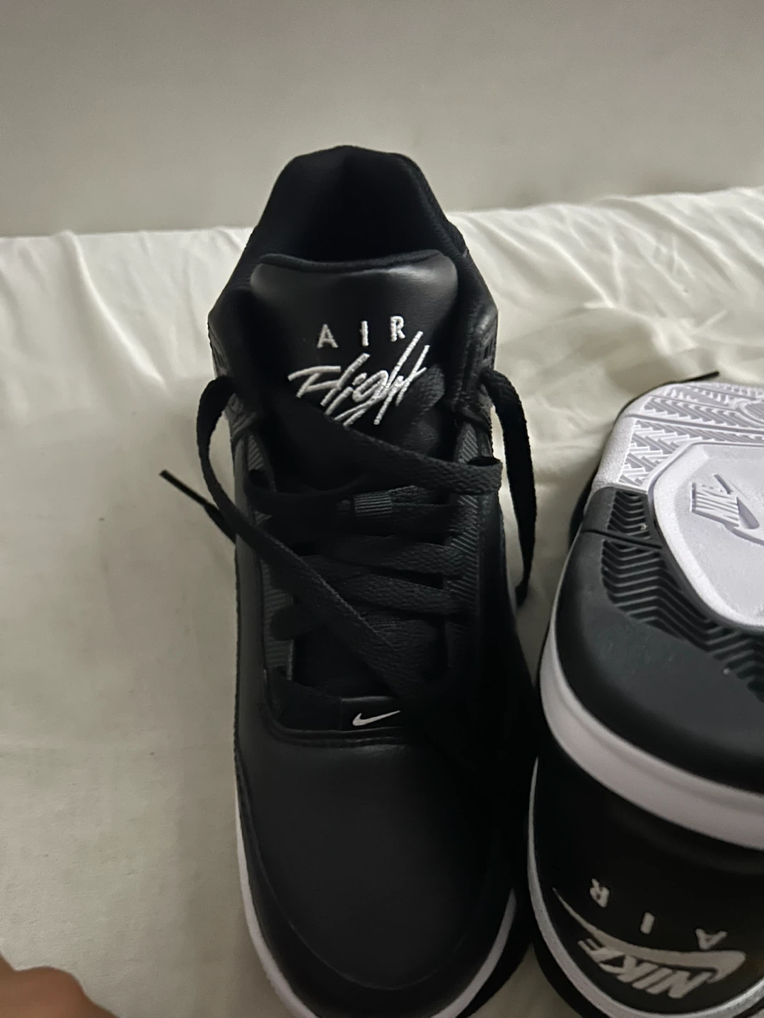 Nike Air Flight Black Basketball Shoes
