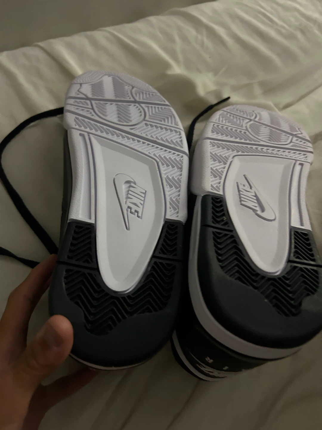 Nike Air Flight Black Basketball Shoes - photo 3