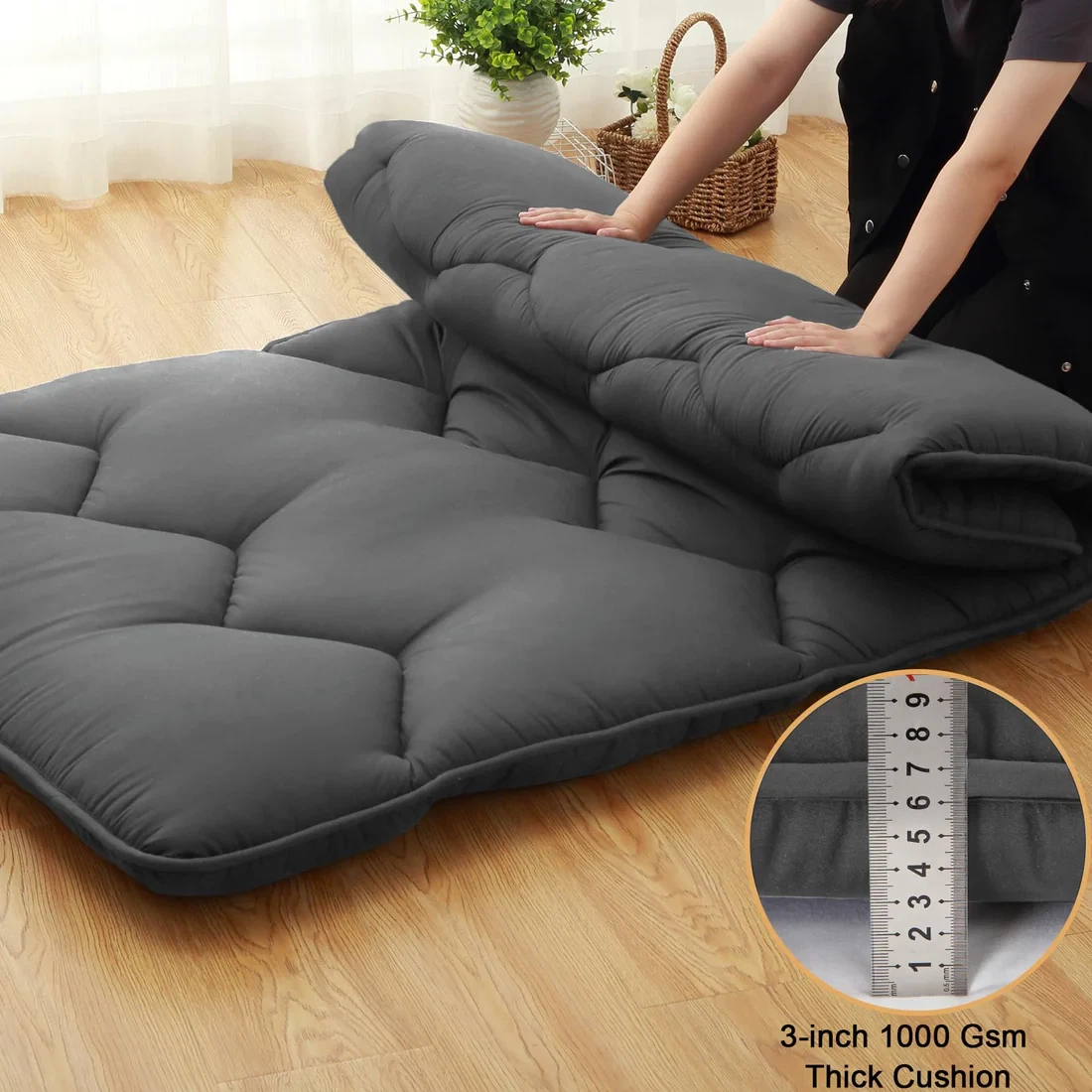 Garvee Japanese Futon Mattress, Full Size - photo 4