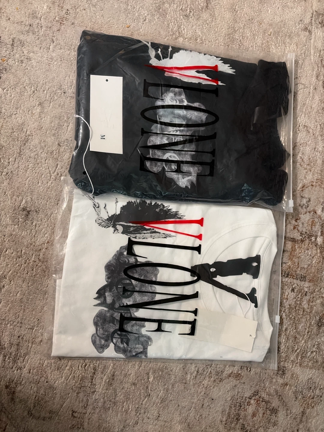 VLONE White Graphic T-Shirt Size M - photo 4