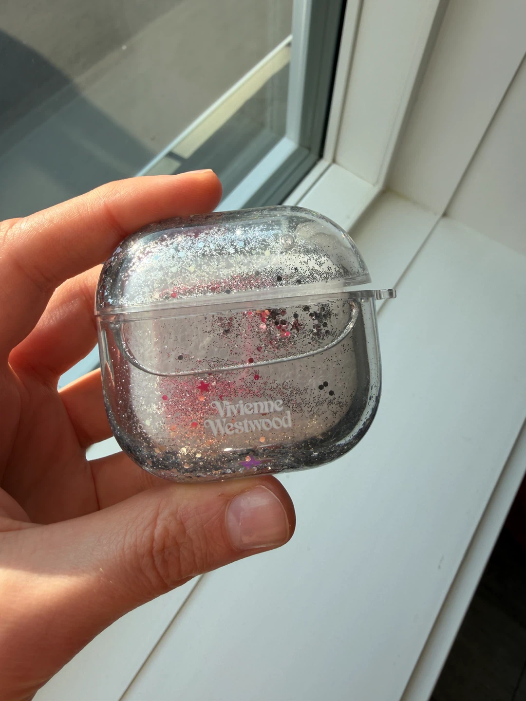 Vivienne Westwood Glitter AirPods 4 Case - photo 3