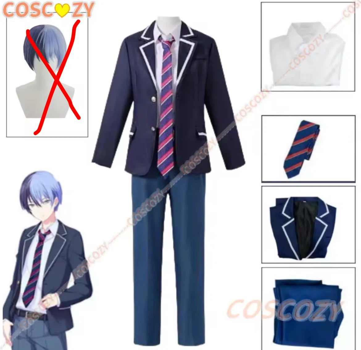 Toya Aoyagi School Uniform Cosplay - photo 4