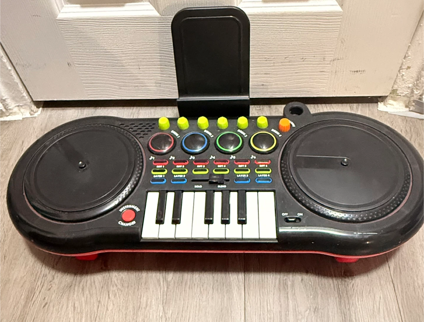 DJ Style Music Mixer Toy with Keyboard