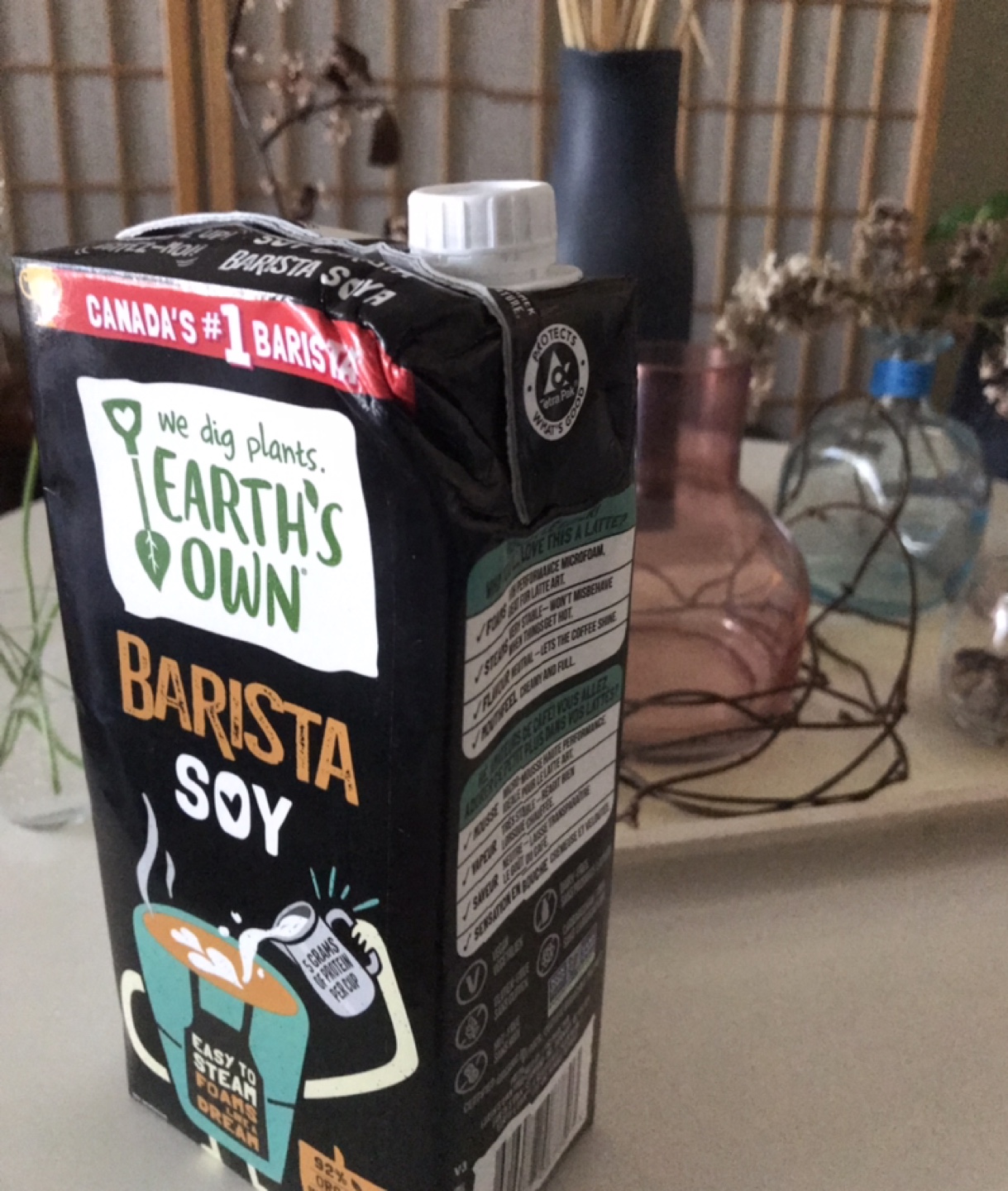 Earth’s Own Organic Barista Soy - Vegan, Gluten free - photo 5