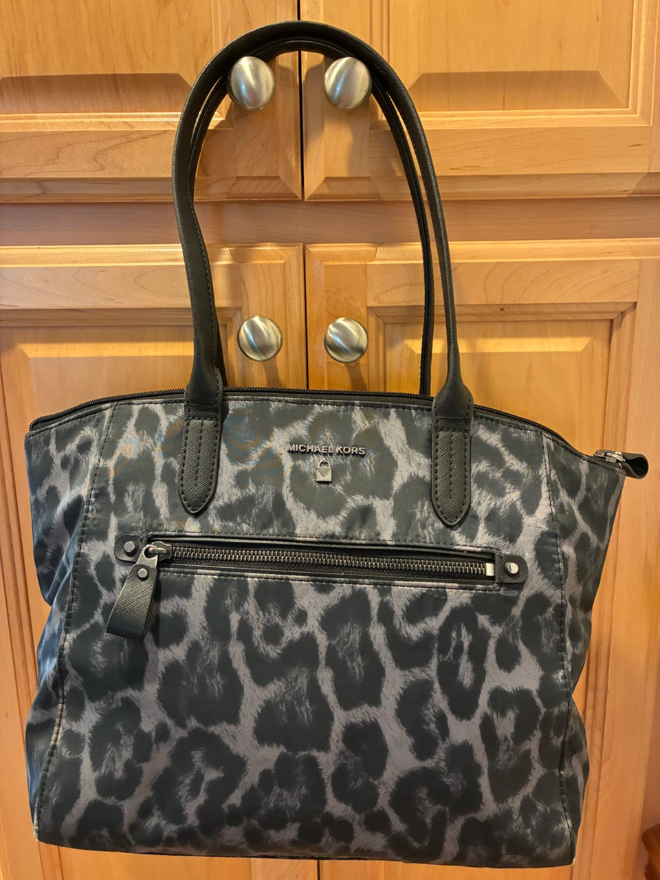 Michael Kors Leopard Print Tote Bag