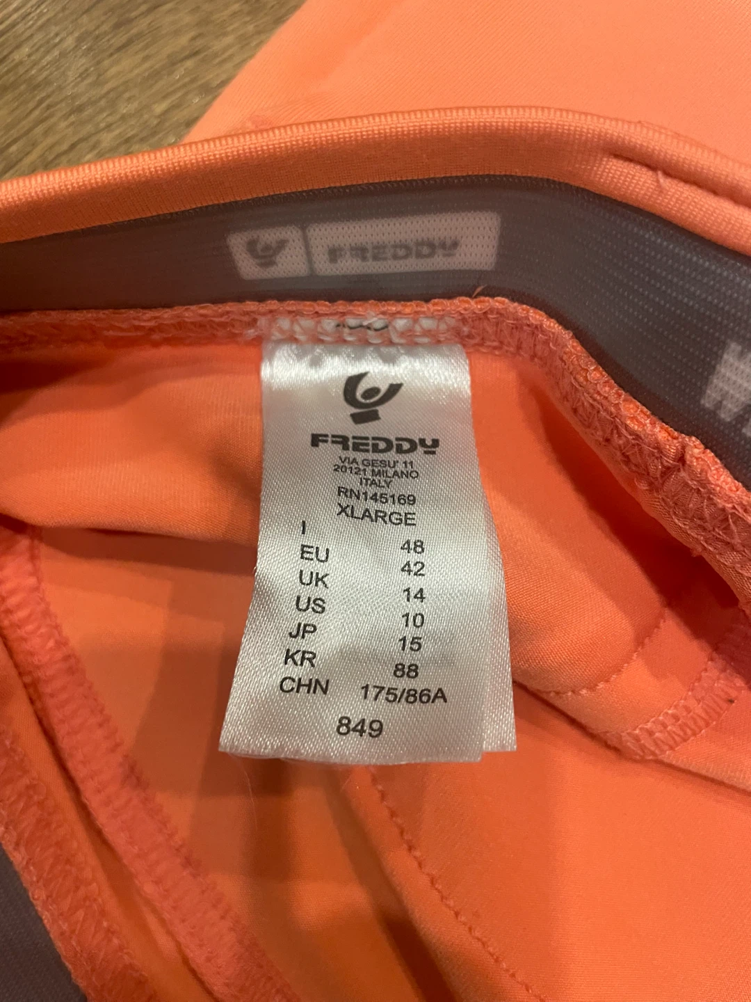 Freddy Coral 🍊 orange Wr.Up Pants - photo 4