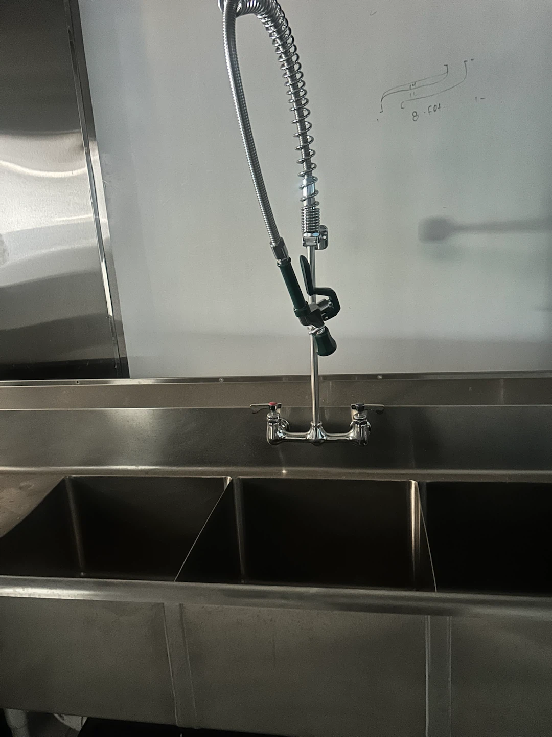 3- Compartment Stainless Steel Commercial Sink - photo 5