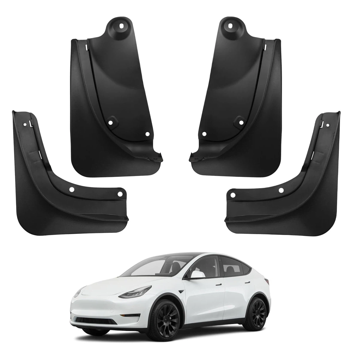 BASENOR 2020-2024 Tesla Model Y Mud Flaps Splash