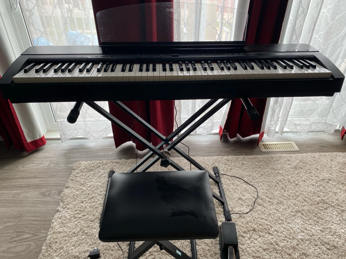 88 keys YAMAHA ELECTRONIC KEYBOARD PIANO P-140 - photo 5