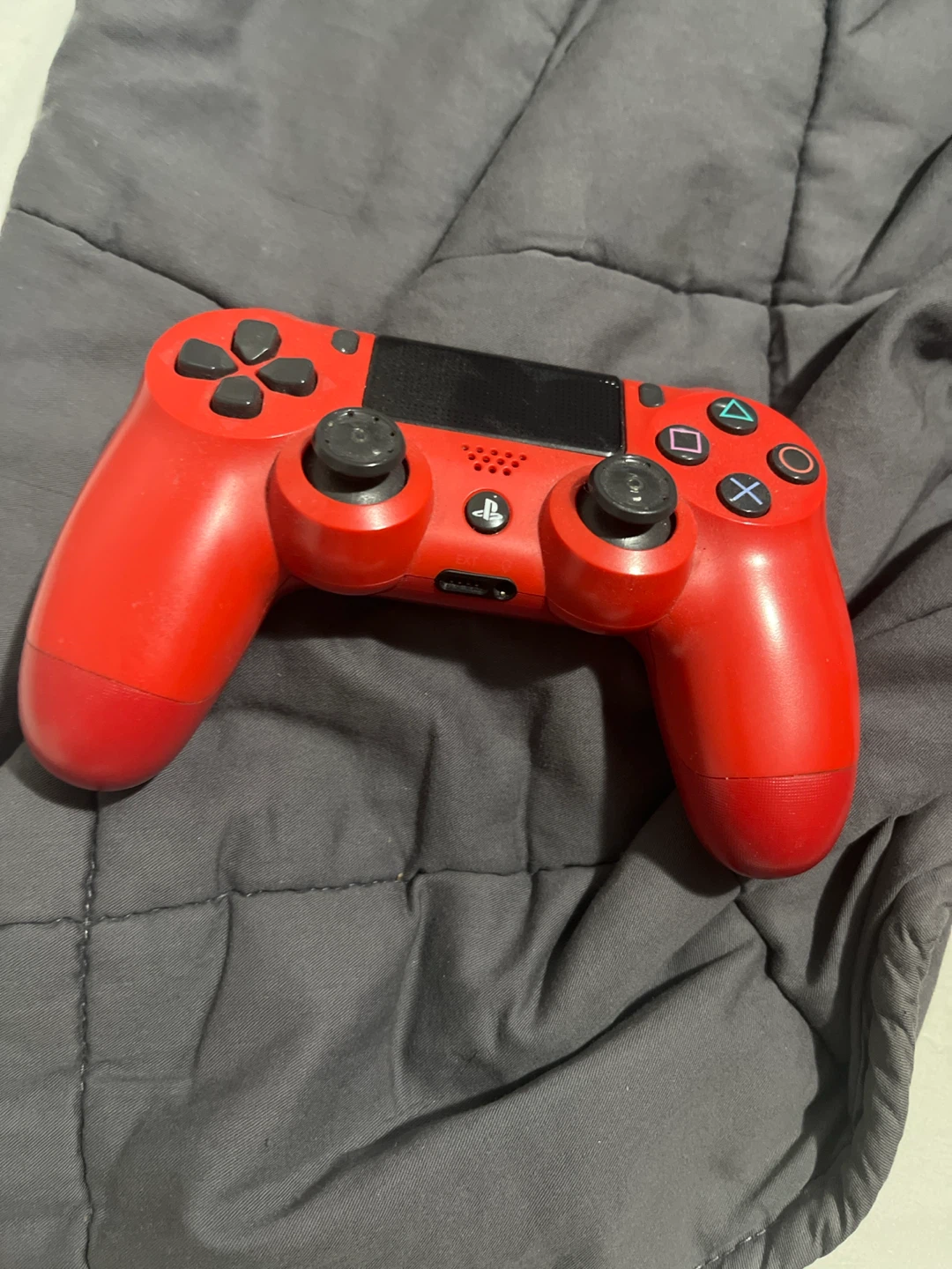 Red PlayStation 4 DualShock 4 Controller - photo 2