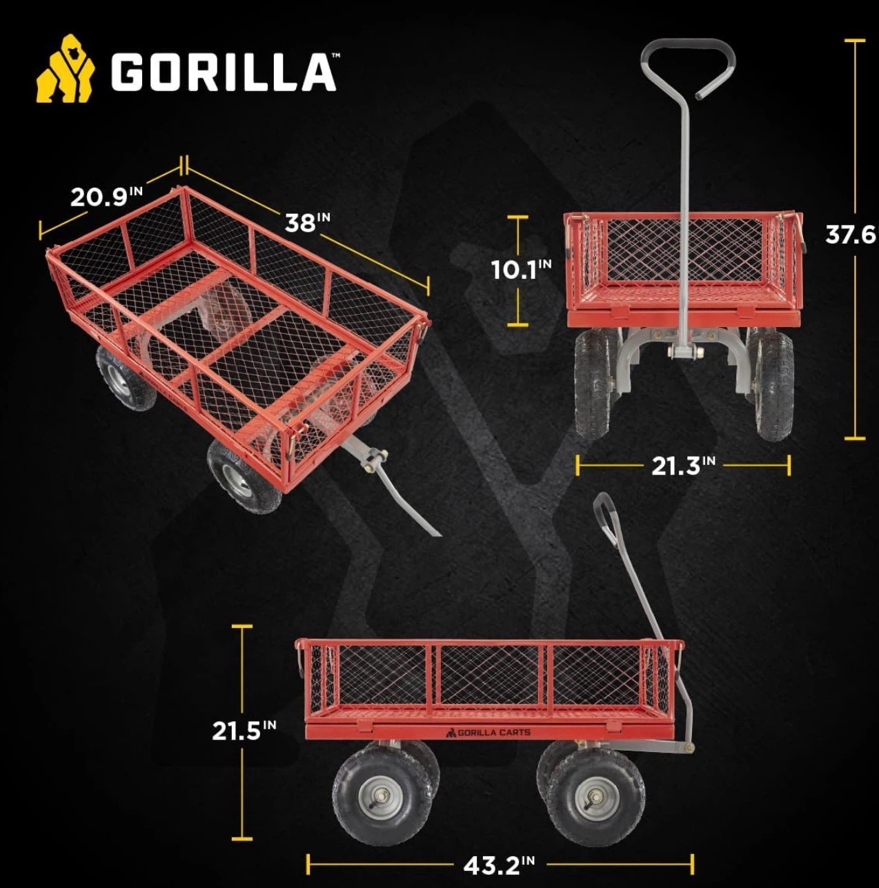 Heavy duty cart