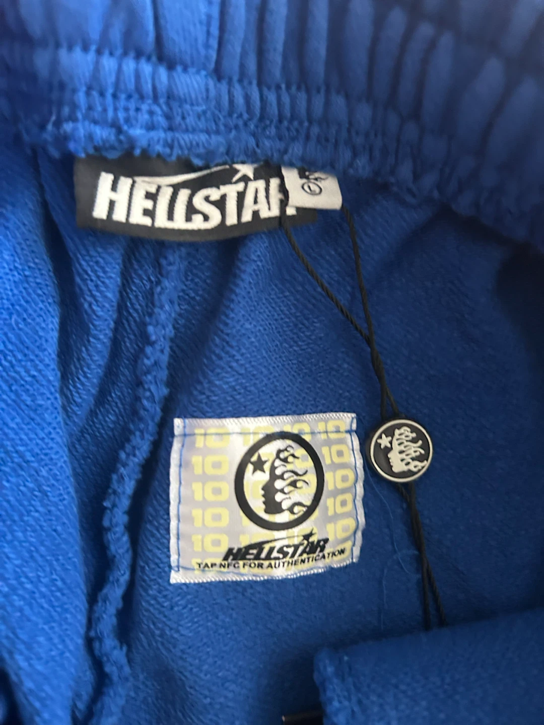 Hellstar Blue Athletic Shorts - photo 3