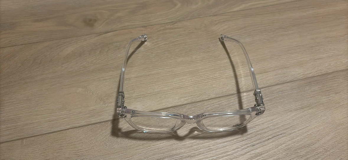 Chrome Hearts Clear Glasses