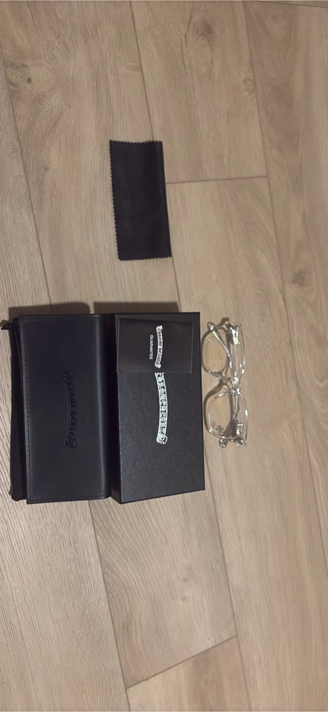 Chrome Hearts Clear Glasses - photo 3