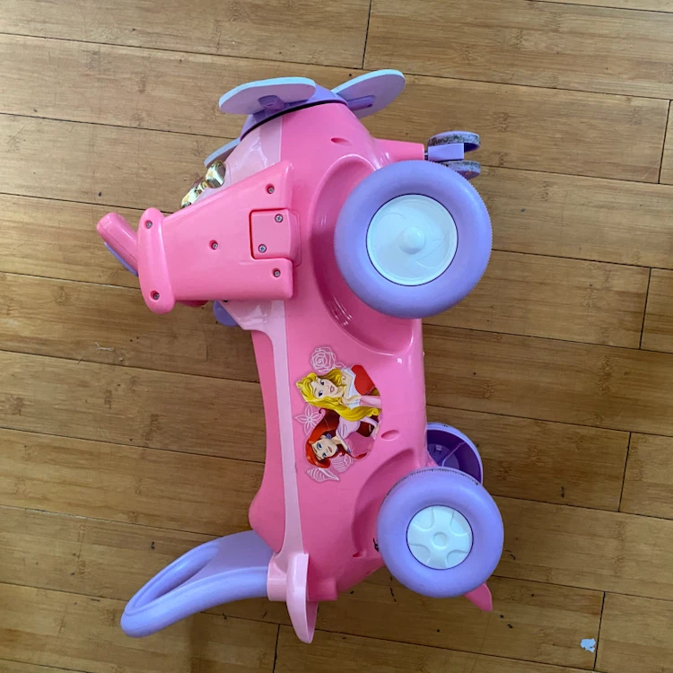 Pink Princess Ride-On Toy Plane - photo 2