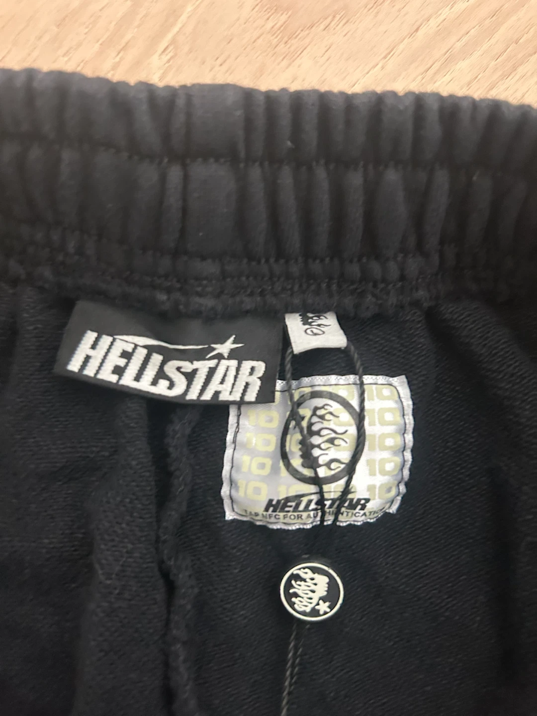 Hellstar Black Flame Shorts - photo 3