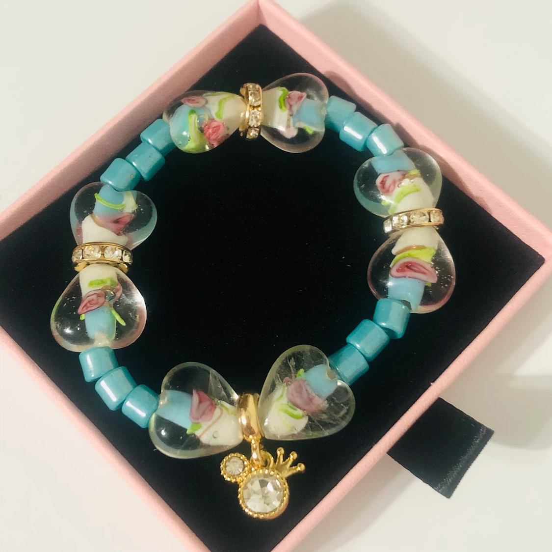 Beaded Bracelet with Charms - photo 4