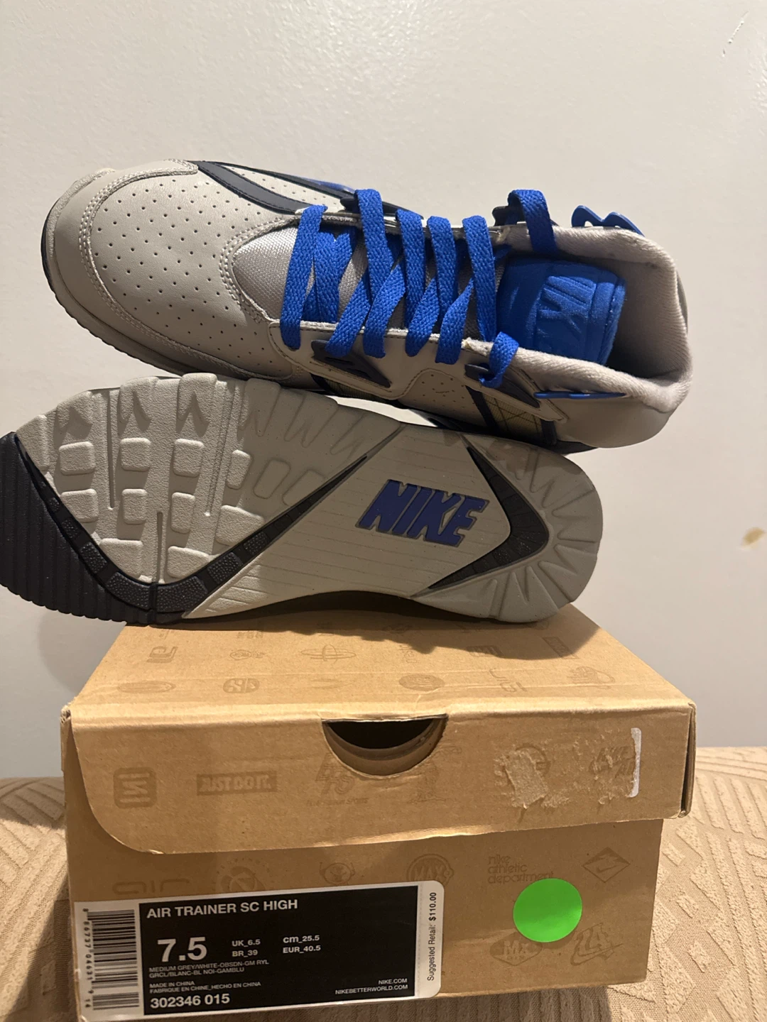Nike Air Trainer SC High Shoes - photo 2