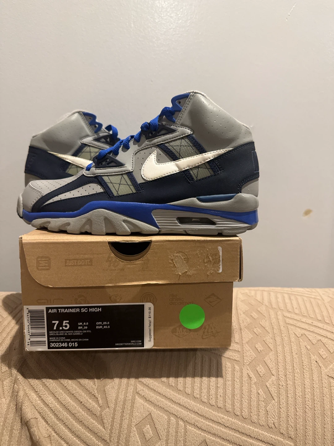 Nike Air Trainer SC High Shoes - photo 3