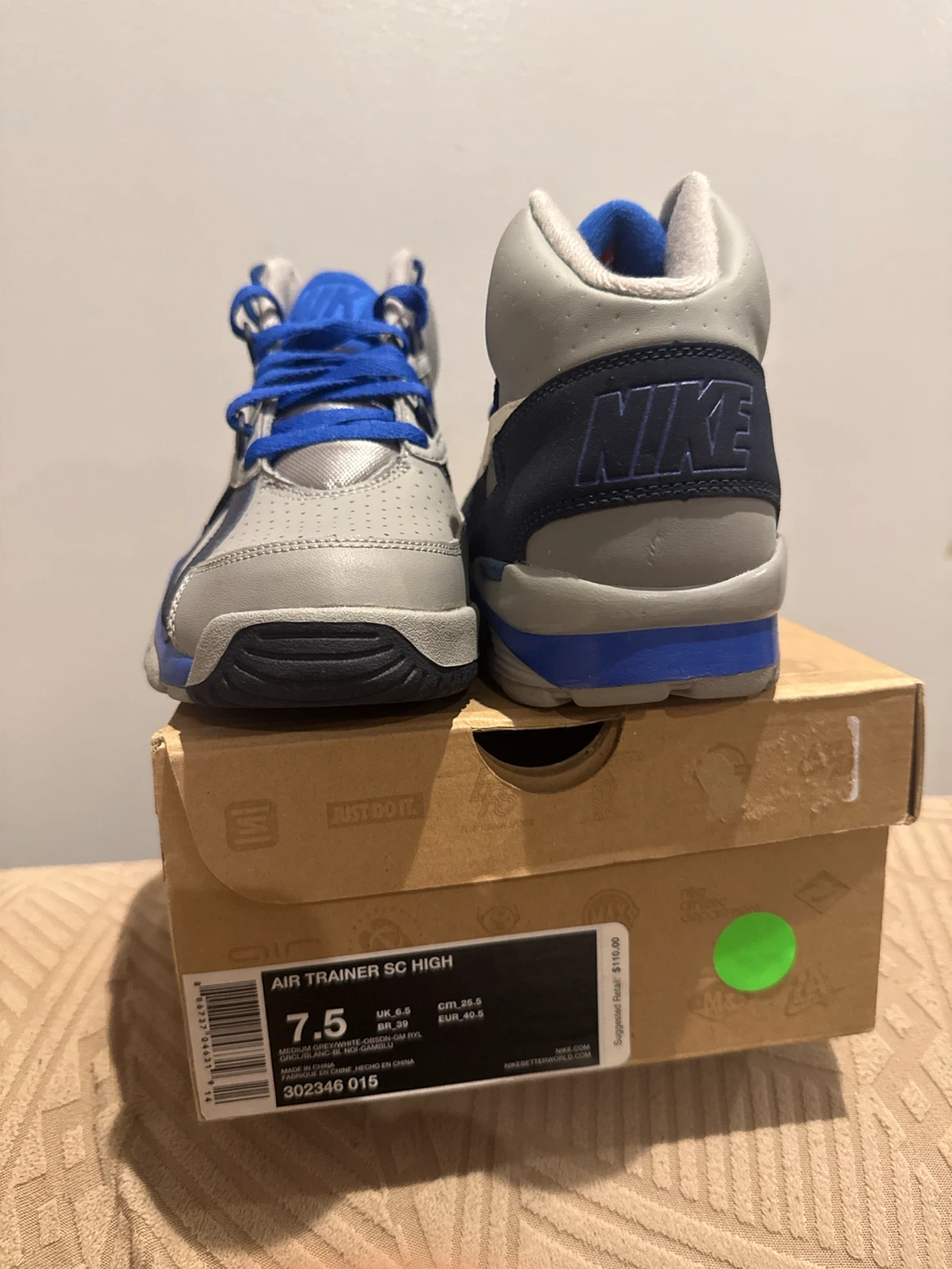 Nike Air Trainer SC High Shoes - photo 4