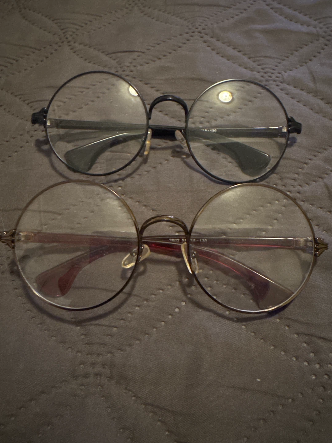 Round Circle Glasses (2 pairs)