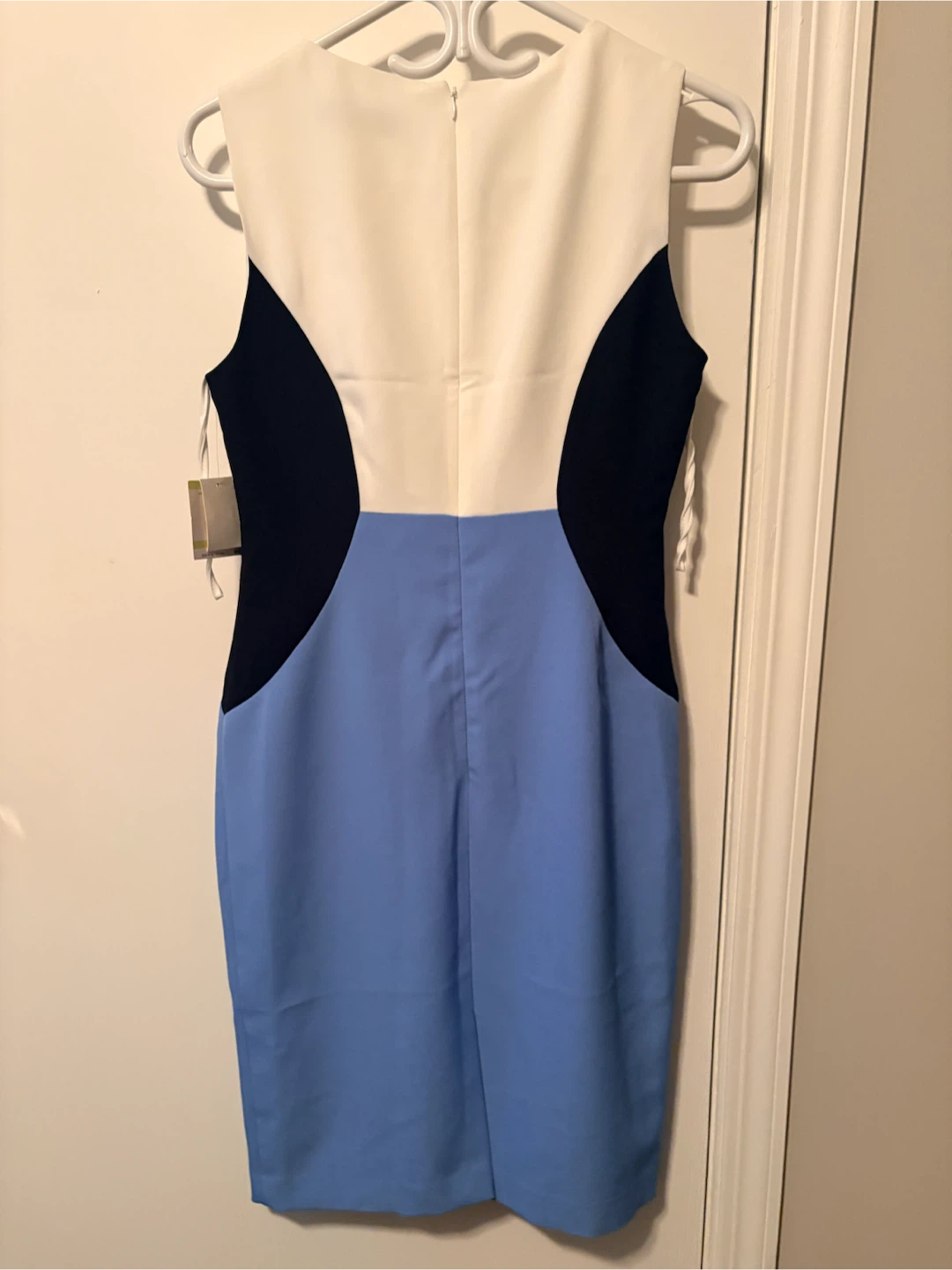 New KASPER Colour Block Sheath Dress - Size 10 - photo 2