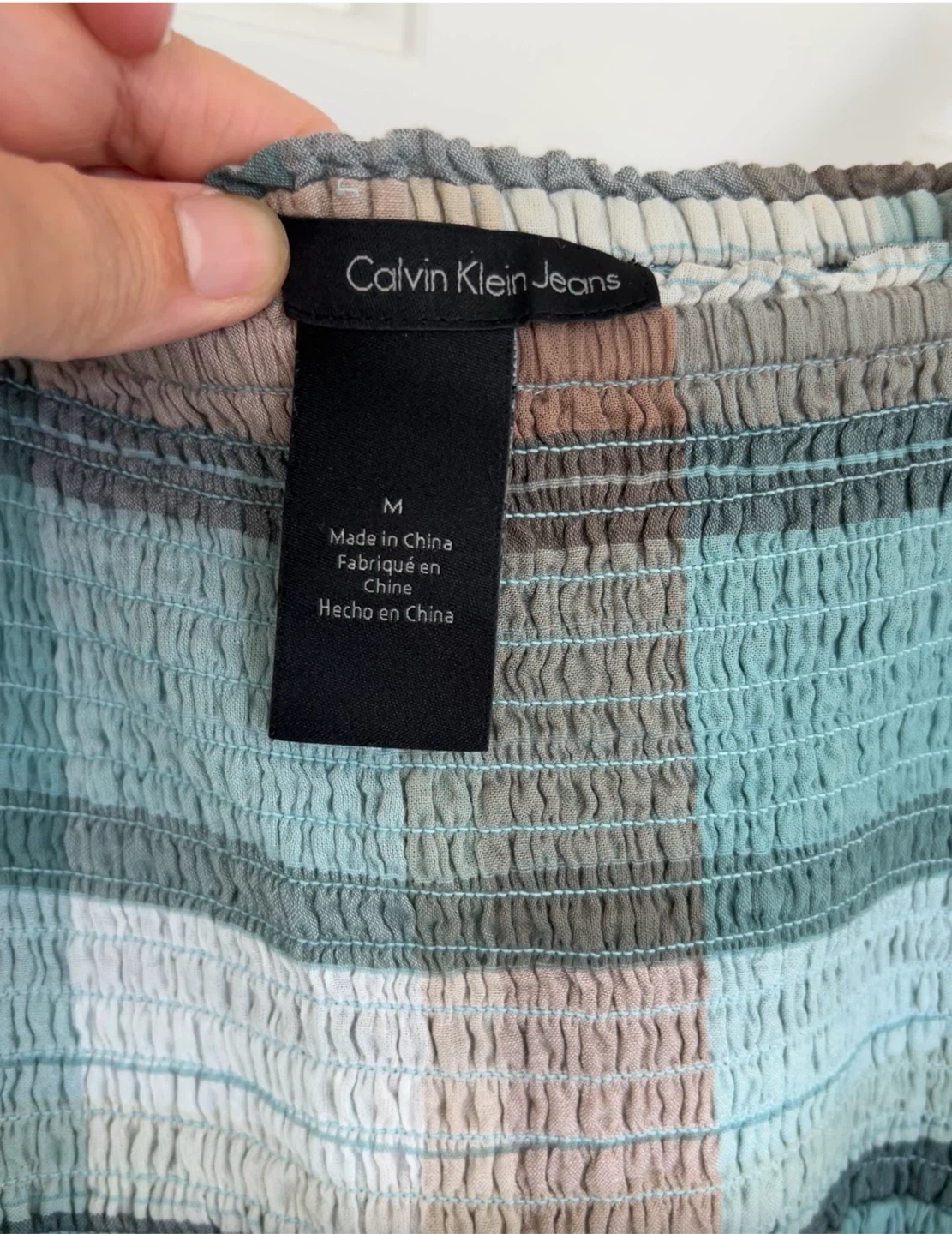 Calvin Klein Jeans Smocked Sundress - photo 2