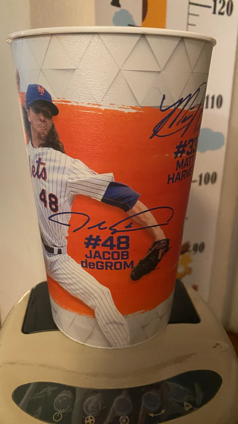 New York Mets Jacob deGrom & Matt Harvey Collectible Cup - photo 2