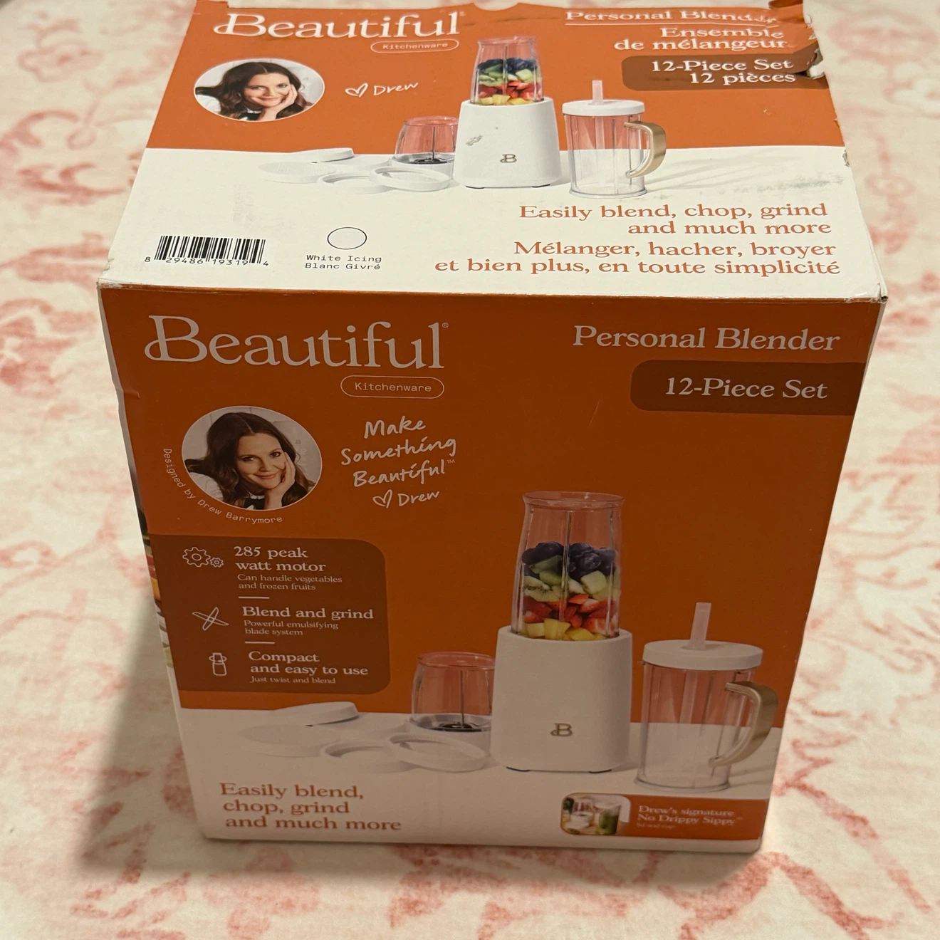 (BRAND NEW)Beautiful Personal Blender 12-Piece Set