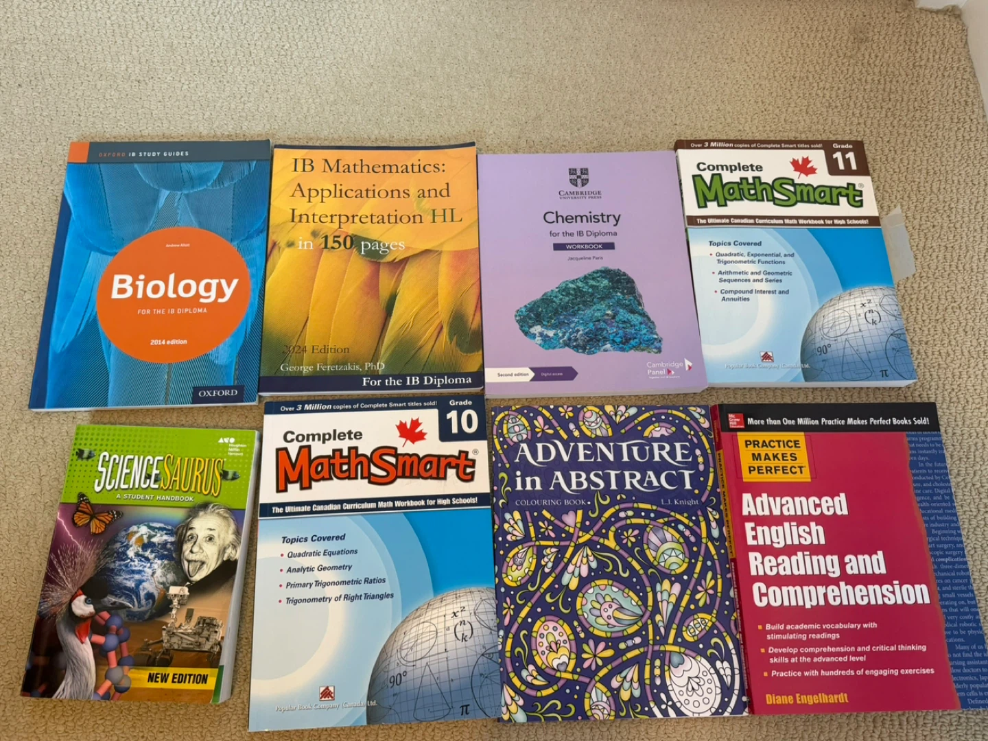 IB Biology, Maths, Chemistry & Science Textbooks