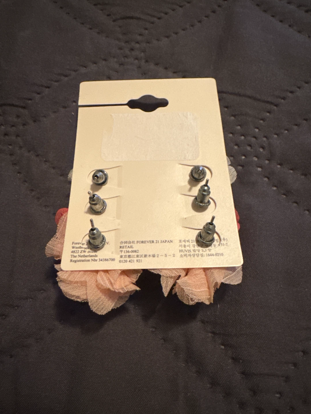 Forever 21 Floral Earrings Set - photo 2